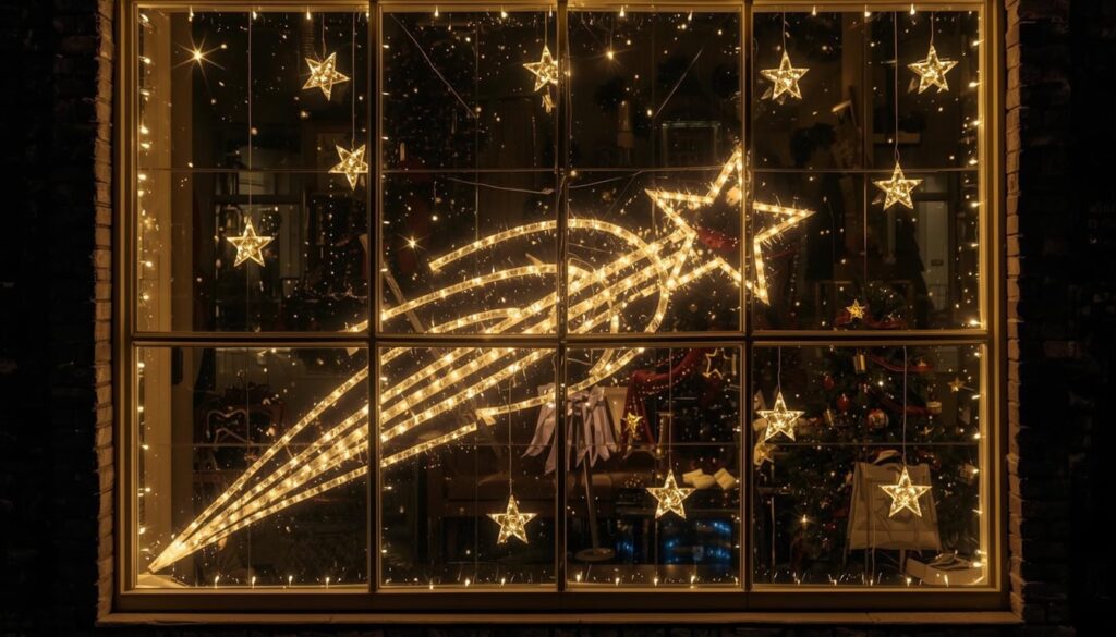 Die schönste LED-Weihnachtsbeleuchtung für Fenster