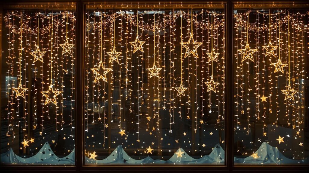 Die schönste LED-Weihnachtsbeleuchtung für Fenster
