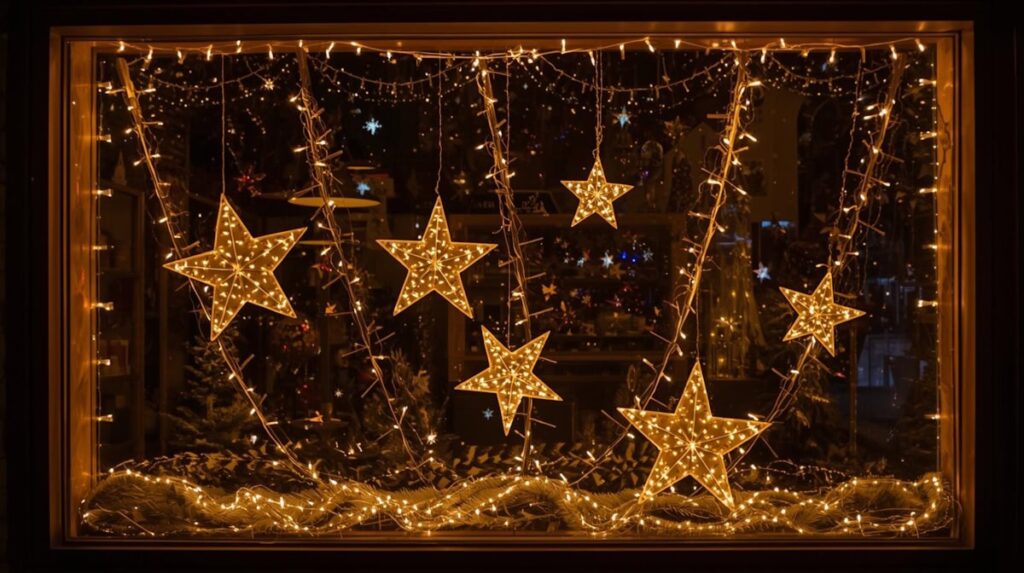 Die schönste LED-Weihnachtsbeleuchtung für Fenster