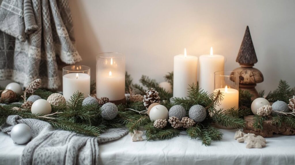 Skandinavische Weihnachtsdeko