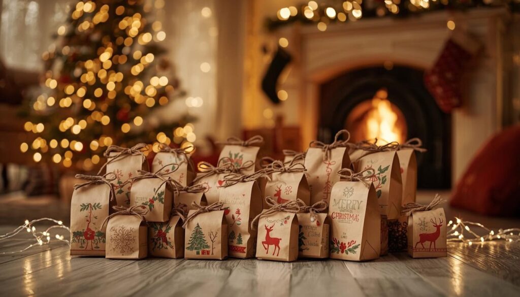 Weihnachtskalender zum Befüllen