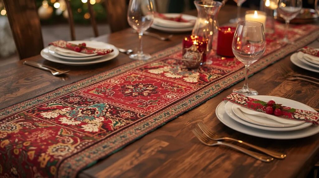 Weihnachtlicher Tischläufer