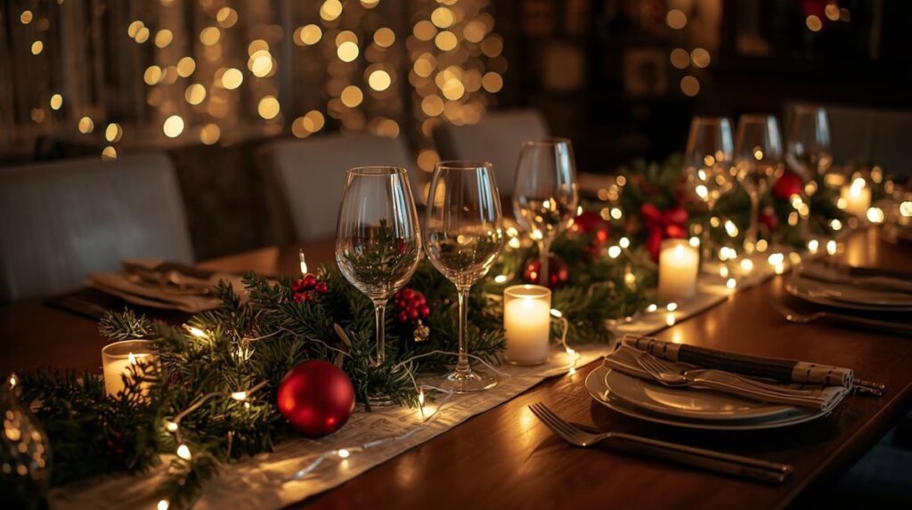 Weihnachtlicher Tischläufer